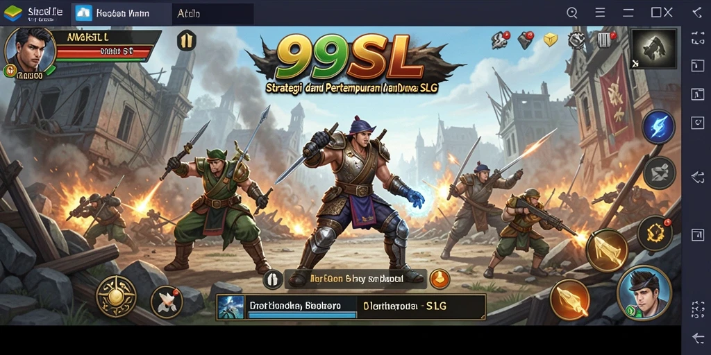 Tampilan gameplay 99SL yang penuh aksi dan strategi.