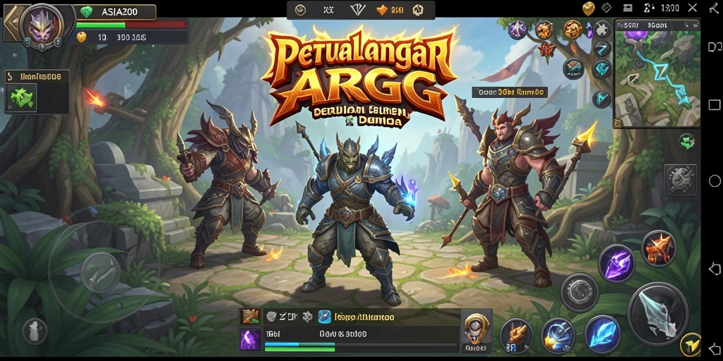 Gameplay seru di dunia ARPG ASIA200.