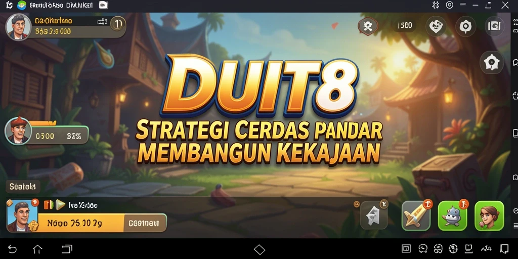 Tampilan gameplay DUIT8 yang menarik dan menantang strategi.