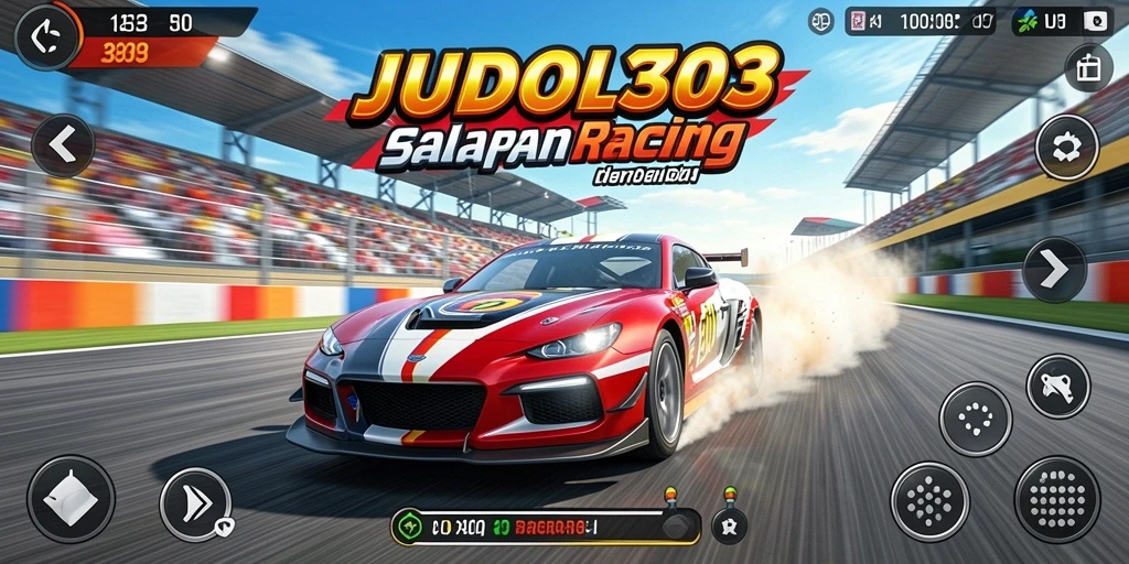 Tangkapan layar JUDOL303 yang menampilkan balapan penuh aksi.