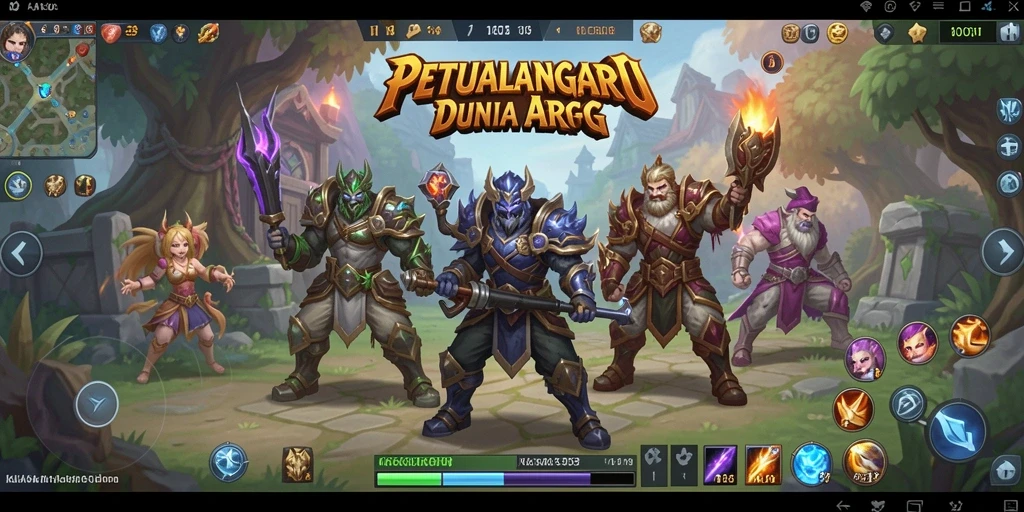 Screenshot gameplay KAKA303 yang menunjukkan pertarungan mencengangkan di dunia ARPG.
