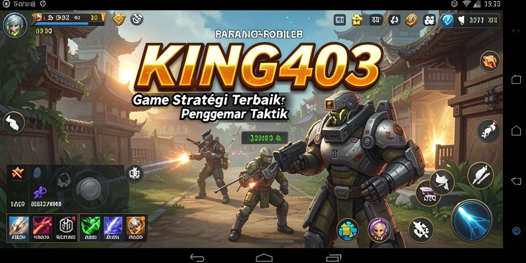 Tampilan gameplay KING403 yang menakjubkan dan penuh strategi.