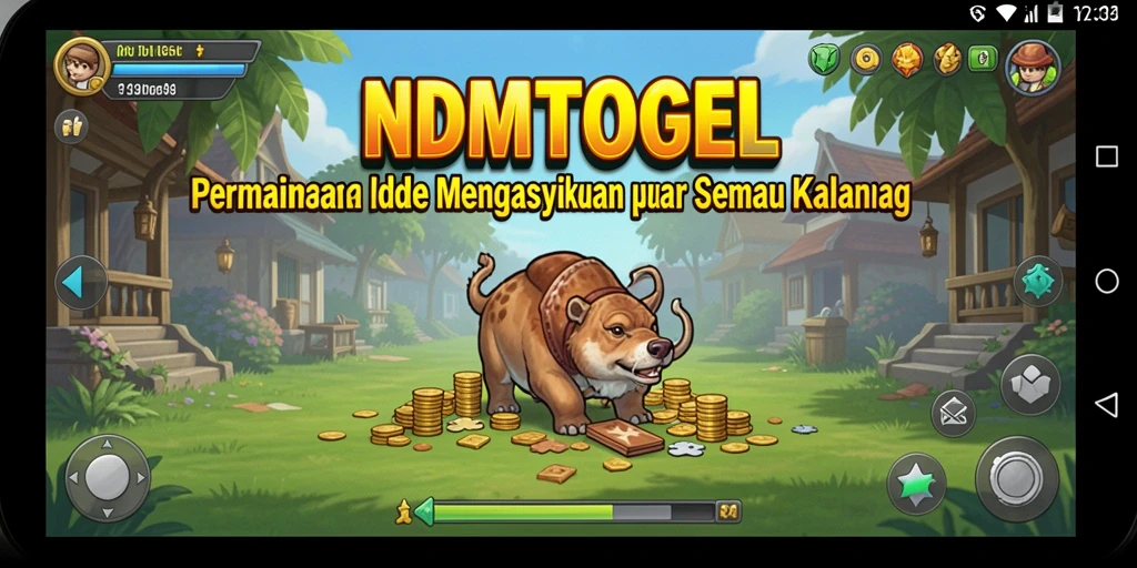 Tampilan gameplay NDMTOGEL yang menarik dan menenangkan.