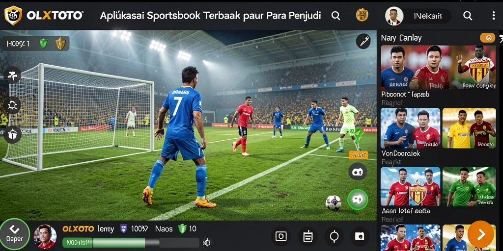 Tampilan menarik dari gameplay Sportsbook di OLXTOTO.