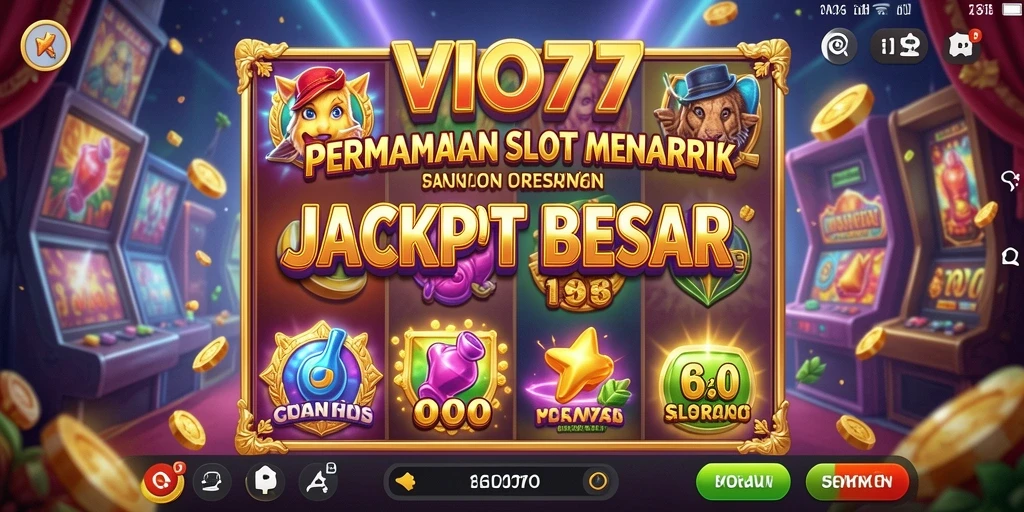 Screenshot VIO77 menampilkan gameplay Slot yang seru dan menarik.